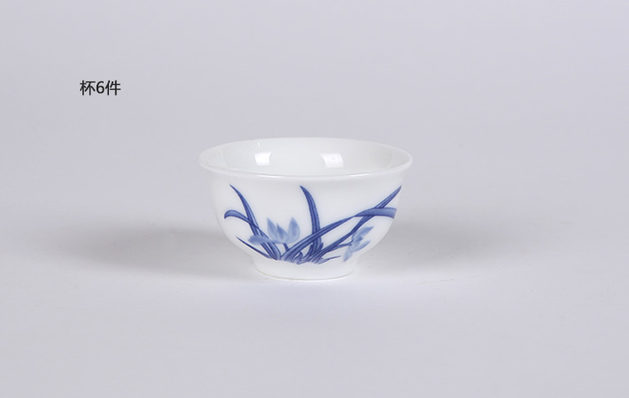 多头时光茶具（带竹质茶海）-产品中心-景德镇陶瓷集团有限责任公司