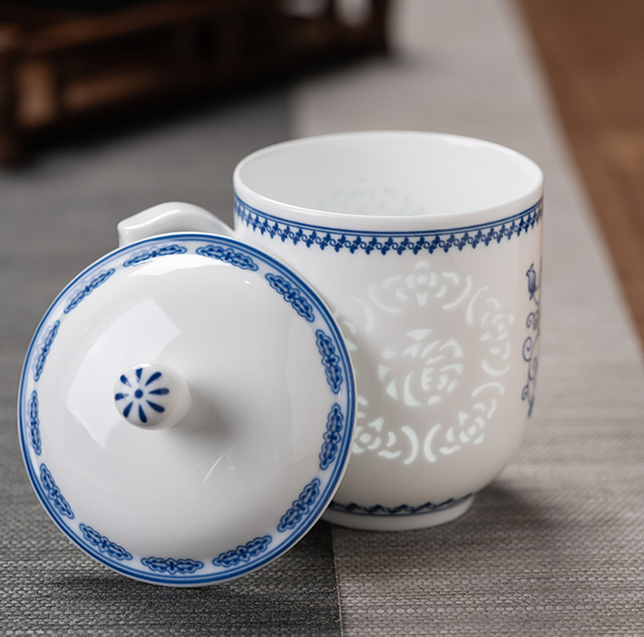 福玲珑杯（玫瑰）-产品中心-景德镇陶瓷集团有限责任公司