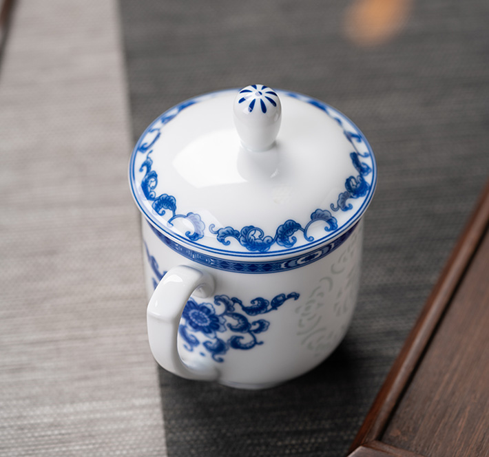 福玲珑杯（菊）-产品中心-景德镇陶瓷集团有限责任公司