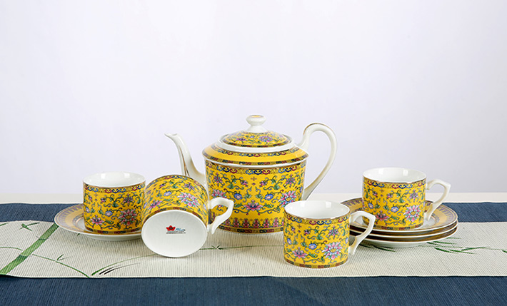 9头协调盛世茶具-产品中心-景德镇陶瓷集团有限责任公司