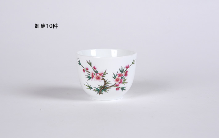 70头搪瓷彩中餐具最春光-产品中心-景德镇陶瓷集团有限责任公司